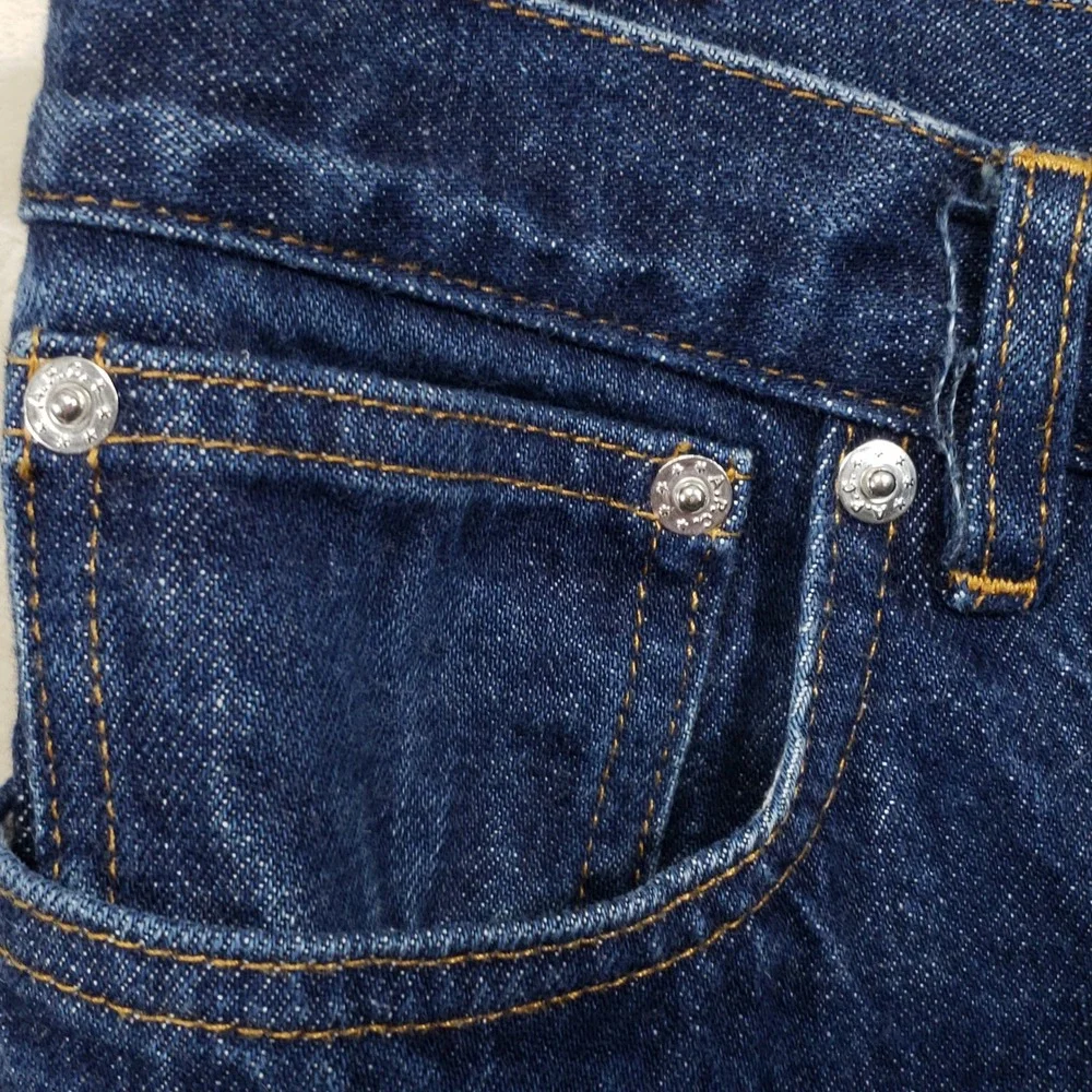 A.P.C. Petit Standard Selvedge Raw Jeans Mens 32 Blue Slim Straight Droit Etroit